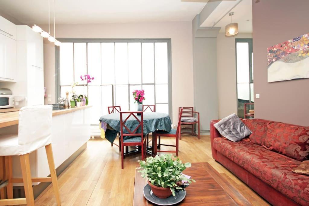 Exotic Loft In Montmartre + Terrace ! Appartement
