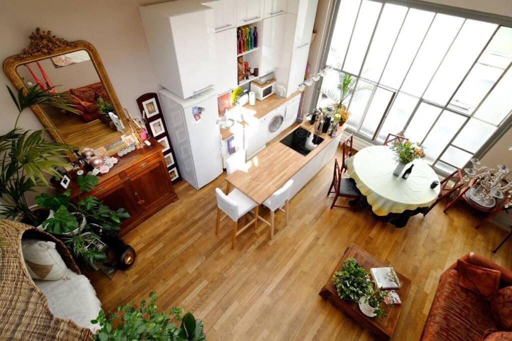 Exotic Loft In Montmartre + Terrace ! Appartement