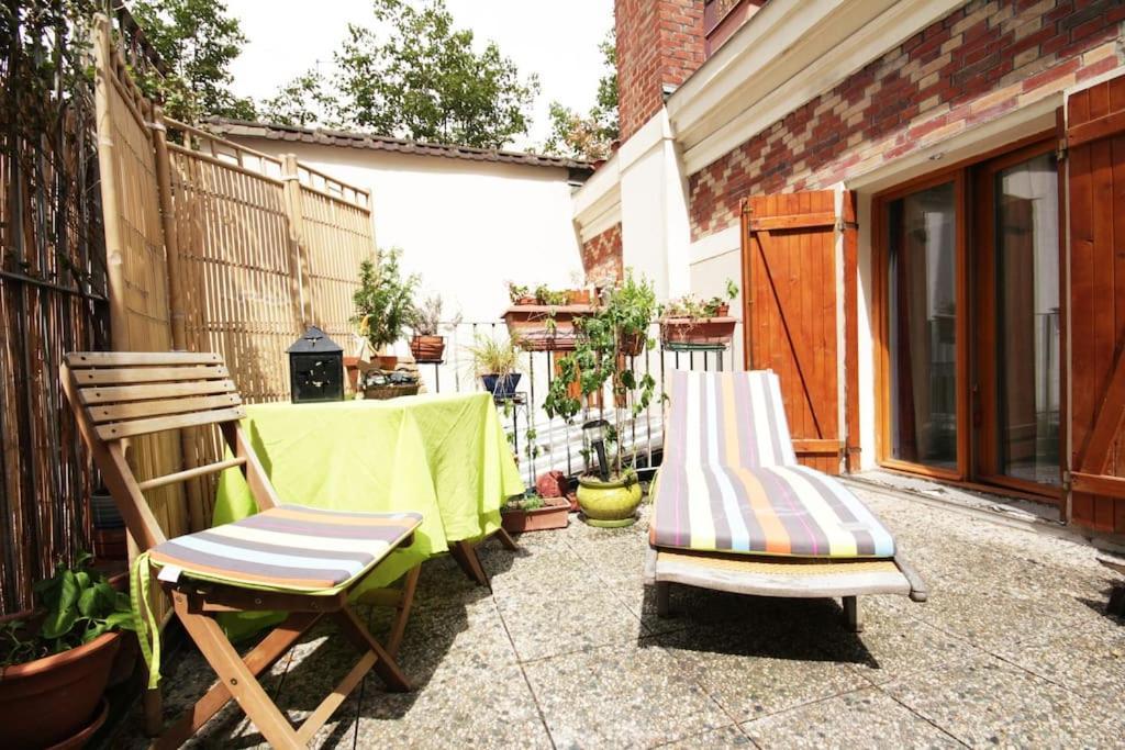 Appartement Exotic Loft In Montmartre + Terrace ! Parijs
